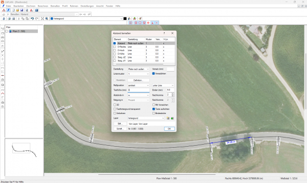 CAD-Programm – das Planfenster