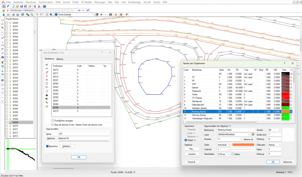 CAD-Software Projektfenster